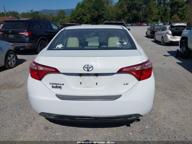 46122139 :رقم المزاد ، 2T1BURHEXJC997081 vin ، 2018 Toyota Corolla Le مزاد بيع