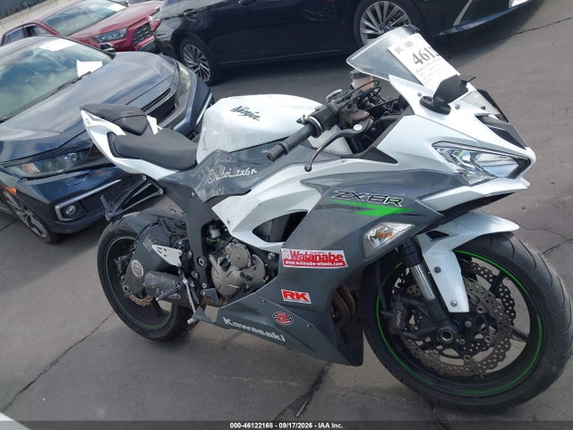 46122168 :رقم المزاد ، JKBZXJH15MA007487 vin ، 2021 Kawasaki Zx636 K مزاد بيع