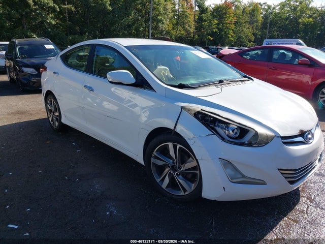 Продаж на аукціоні авто 2014 Hyundai Elantra Limited, vin: 5NPDH4AE6EH460222, номер лоту: 46122171