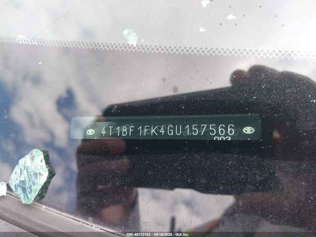 Toyota CAMRY SE 2016 4T1BF1FK4GU157566 Image 9
