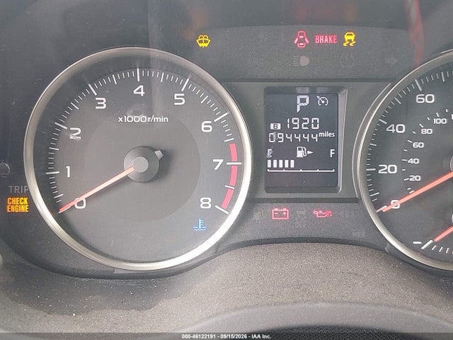2017 Subaru Crosstrek 2.0i Premium მანქანა იყიდება აუქციონზე, vin: JF2GPABC4HH255188, აუქციონის ნომერი: 46122191
