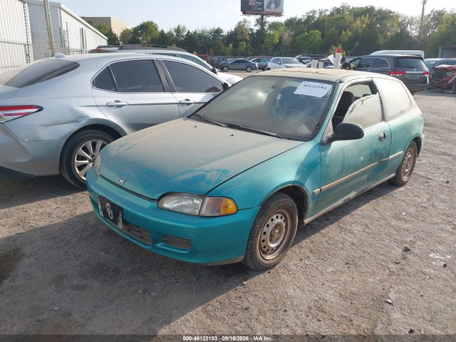 46122193 :رقم المزاد ، 2HGEH2364PH512930 vin ، 1993 Honda Civic Dx مزاد بيع