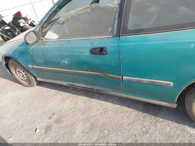 46122193 :رقم المزاد ، 2HGEH2364PH512930 vin ، 1993 Honda Civic Dx مزاد بيع
