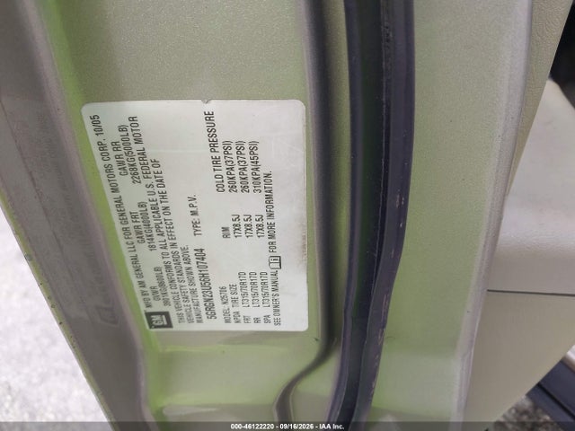 Aukcja sprzedaży 2006 Hummer H2 Suv, vin: 5GRGN23U56H107404, numer aukcji: 46122220