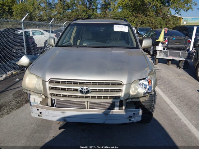 Продаж на аукціоні авто 2003 Toyota Highlander V6, vin: JTEGF21A030078987, номер лоту: 46122277