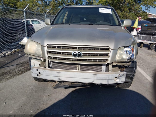 Продаж на аукціоні авто 2003 Toyota Highlander V6, vin: JTEGF21A030078987, номер лоту: 46122277
