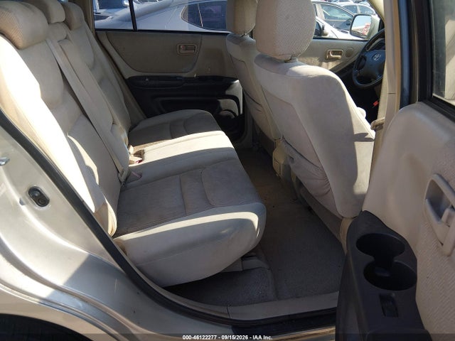 Продаж на аукціоні авто 2003 Toyota Highlander V6, vin: JTEGF21A030078987, номер лоту: 46122277