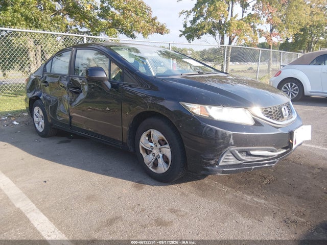 Продажа на аукционе авто 2013 Honda Civic Lx, vin: 2HGFB2F55DH600731, номер лота: 46122291
