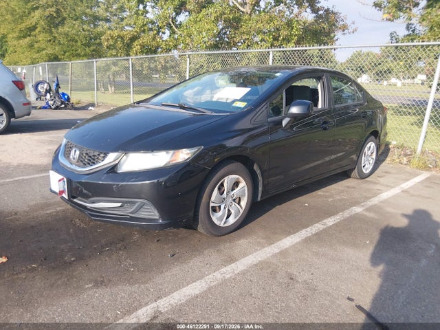 Продаж на аукціоні авто 2013 Honda Civic Lx, vin: 2HGFB2F55DH600731, номер лоту: 46122291
