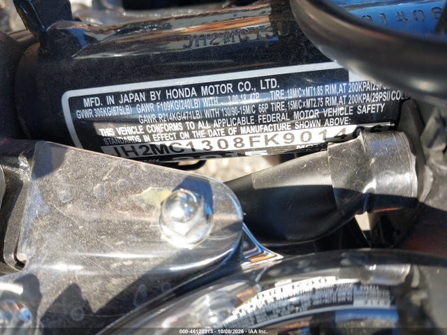 JH2MC1308FK901406 Honda Cmx250 C