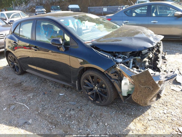 46122347 :رقم المزاد ، JTND4MBE0N3171113 vin ، 2022 Toyota Corolla Se Nightshade Edition مزاد بيع