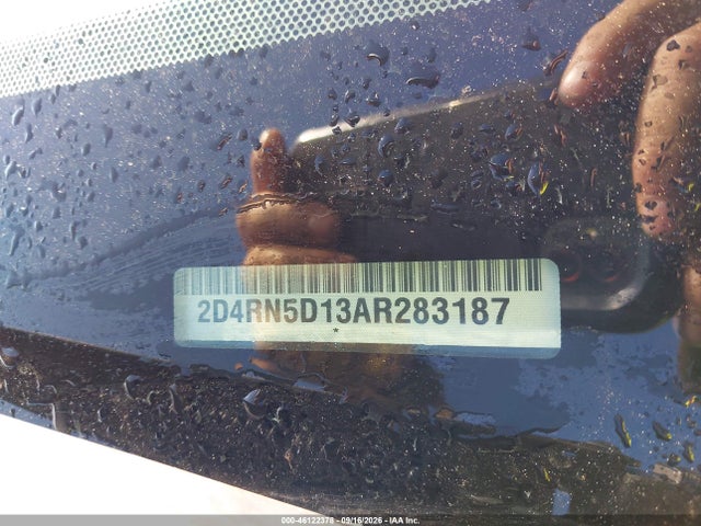 2010 Dodge Grand Caravan Sxt მანქანა იყიდება აუქციონზე, vin: 2D4RN5D13AR283187, აუქციონის ნომერი: 46122378
