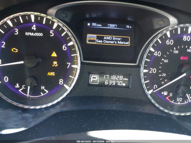 2014 Infiniti Qx60 მანქანა იყიდება აუქციონზე, vin: 5N1AL0MM7EC520397, აუქციონის ნომერი: 46122423