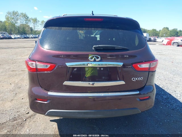 2014 Infiniti Qx60 მანქანა იყიდება აუქციონზე, vin: 5N1AL0MM7EC520397, აუქციონის ნომერი: 46122423