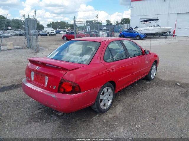 2005 Nissan Sentra Se-r მანქანა იყიდება აუქციონზე, vin: 3N1AB51D55L537800, აუქციონის ნომერი: 46122438