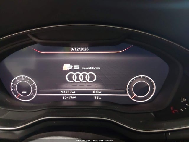 46122502 :رقم المزاد ، WAUP4AF56JA002498 vin ، 2018 Audi S5 Premium Plus مزاد بيع
