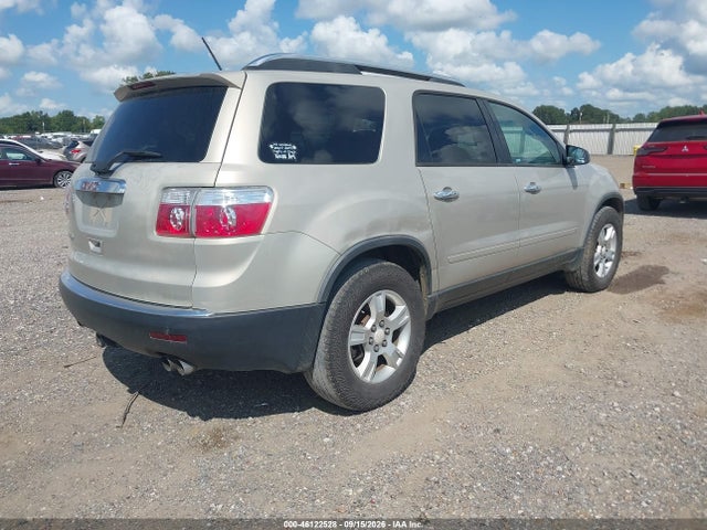 46122528 :رقم المزاد ، 1GKER13D69J174456 vin ، 2009 Gmc Acadia Sle-1 مزاد بيع