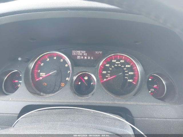 46122528 :رقم المزاد ، 1GKER13D69J174456 vin ، 2009 Gmc Acadia Sle-1 مزاد بيع