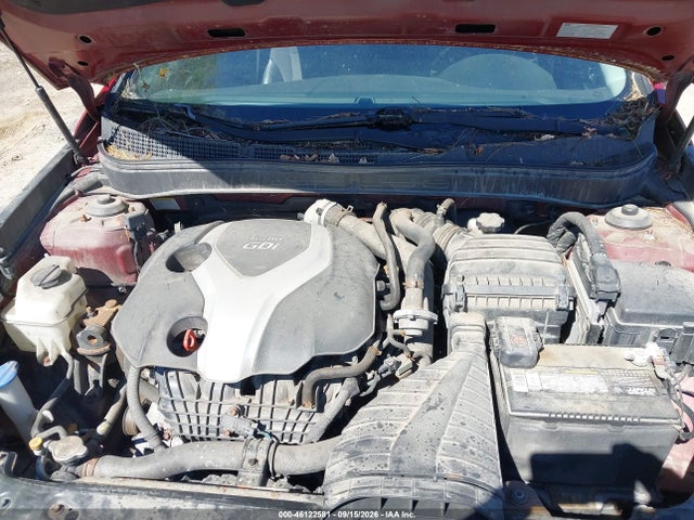 2013 Hyundai Sonata Se 2.0t მანქანა იყიდება აუქციონზე, vin: 5NPEC4AB6DH640923, აუქციონის ნომერი: 46122581
