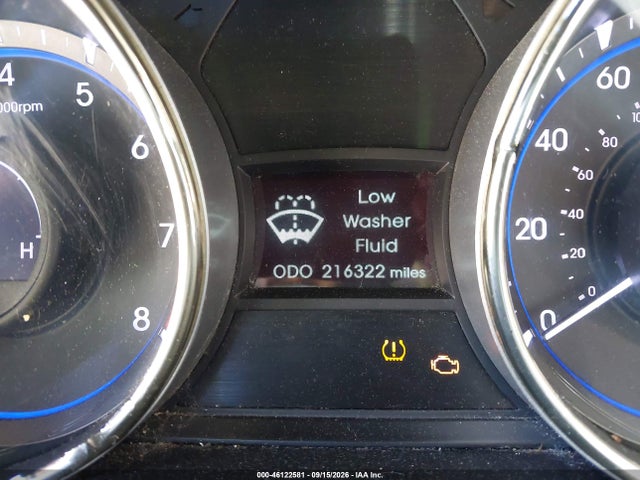 2013 Hyundai Sonata Se 2.0t მანქანა იყიდება აუქციონზე, vin: 5NPEC4AB6DH640923, აუქციონის ნომერი: 46122581