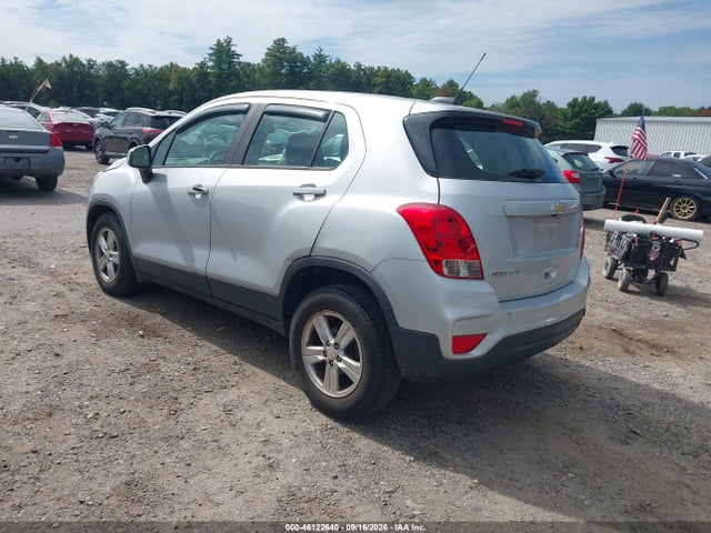 2017 Chevrolet Trax Ls მანქანა იყიდება აუქციონზე, vin: 3GNCJNSB7HL131809, აუქციონის ნომერი: 46122640