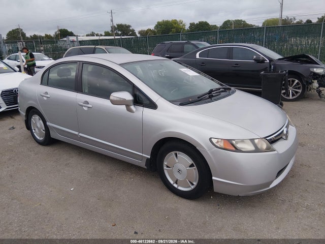 Aukcja sprzedaży 2008 Honda Civic Hybrid, vin: JHMFA36218S011380, numer aukcji: 46122662