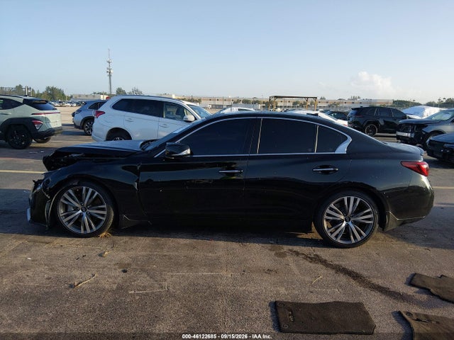 Продажа на аукционе авто 2021 Infiniti Q50 Sensory, vin: JN1EV7CP9MM701310, номер лота: 46122685
