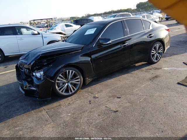 Продажа на аукционе авто 2021 Infiniti Q50 Sensory, vin: JN1EV7CP9MM701310, номер лота: 46122685