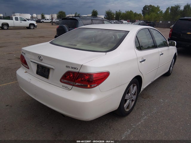 2005 Lexus Es 330 მანქანა იყიდება აუქციონზე, vin: JTHBA30G955061635, აუქციონის ნომერი: 46122697