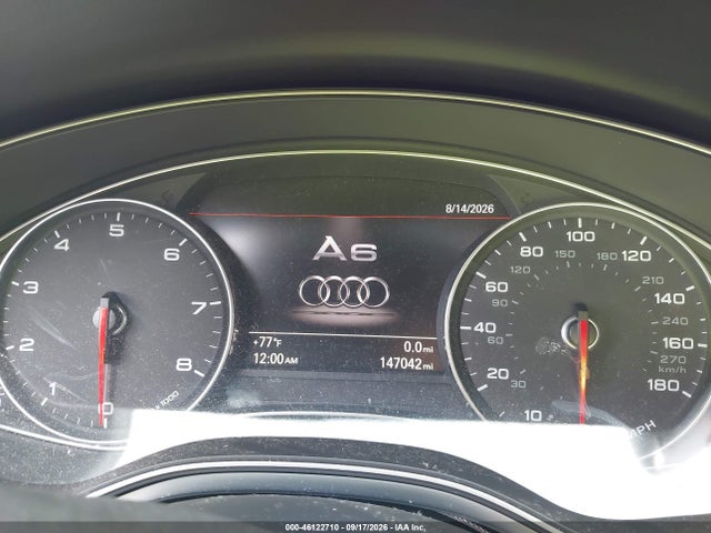 Aukcja sprzedaży 2014 Audi A6 3.0t Premium Plus, vin: WAUFGBFC5EN124016, numer aukcji: 46122710