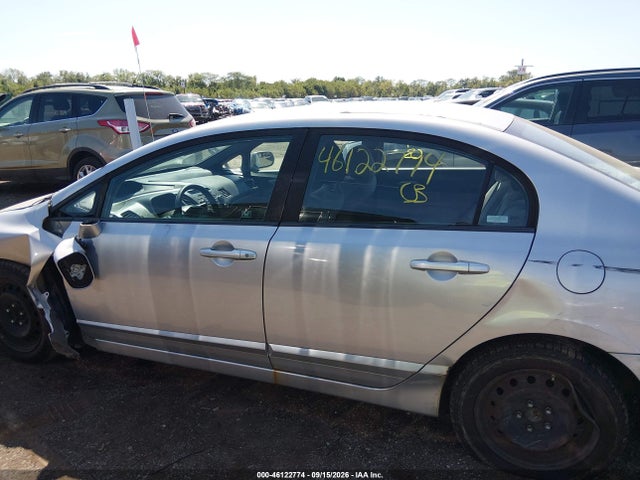 46122774 :رقم المزاد ، 1HGFA16518L078590 vin ، 2008 Honda Civic Lx مزاد بيع