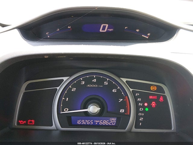 46122774 :رقم المزاد ، 1HGFA16518L078590 vin ، 2008 Honda Civic Lx مزاد بيع