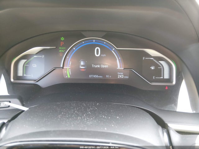 46122791 :رقم المزاد ، JHMZC5F32JC015840 vin ، 2018 Honda Clarity Plug-in Hybrid Touring مزاد بيع