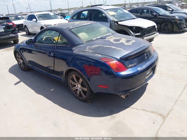 Продажа на аукционе авто 2002 Lexus Sc 430, vin: JTHFN48Y020003088, номер лота: 46122825