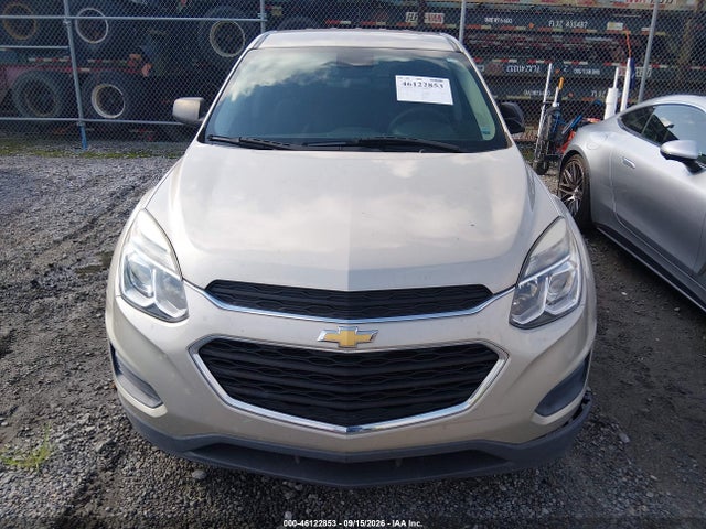 46122853 :رقم المزاد ، 2GNALBEK9G1188668 vin ، 2016 Chevrolet Equinox Ls مزاد بيع