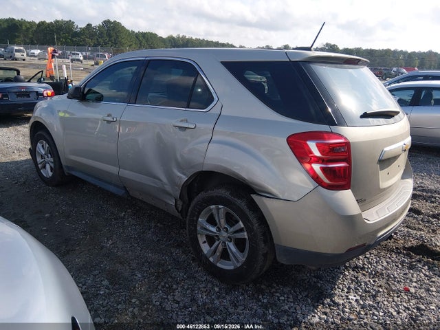 46122853 :رقم المزاد ، 2GNALBEK9G1188668 vin ، 2016 Chevrolet Equinox Ls مزاد بيع