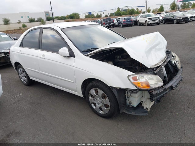 Aukcja sprzedaży 2008 Kia Spectra Ex, vin: KNAFE122385584180, numer aukcji: 46122859