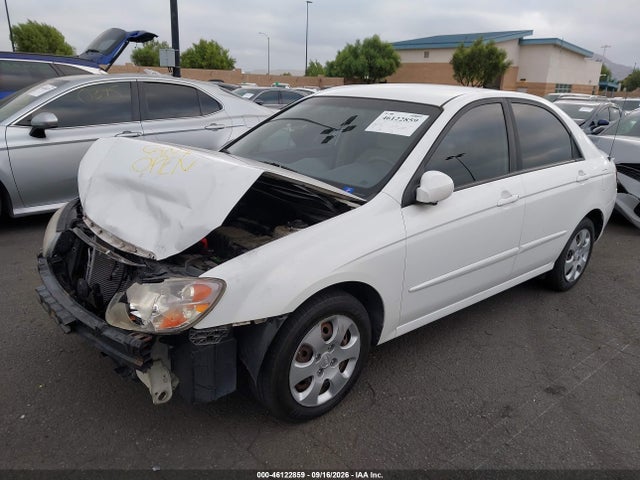 46122859 :رقم المزاد ، KNAFE122385584180 vin ، 2008 Kia Spectra Ex مزاد بيع