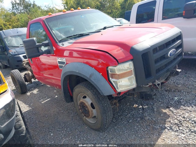 46122879 :رقم المزاد ، 1FDAF47Y59EA66870 vin ، 2009 Ford F-450 Chassis Xl/xlt مزاد بيع