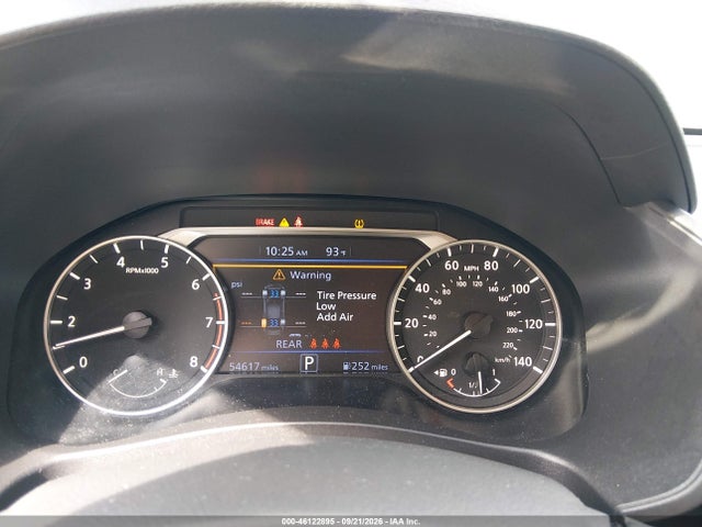 46122895 :رقم المزاد ، 1N4BL4DV4SN371686 vin ، 2025 Nissan Altima Sv Fwd مزاد بيع