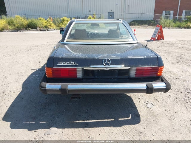 Aukcja sprzedaży 1982 Mercedes-benz 380 Sl, vin: WDBBA45A9CB013769, numer aukcji: 46122945