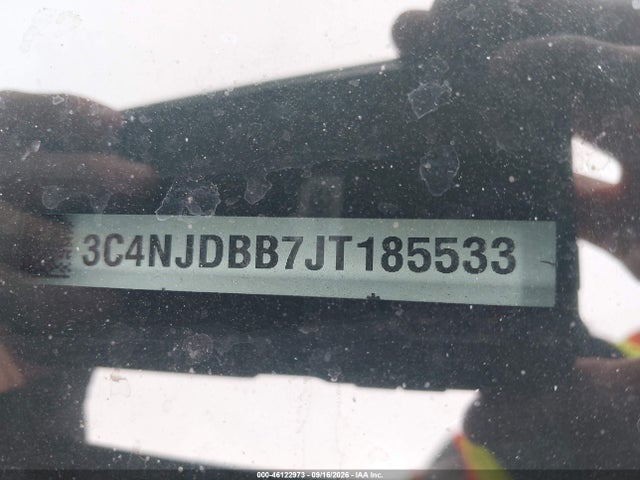 2018 Jeep Compass Latitude 4x4 მანქანა იყიდება აუქციონზე, vin: 3C4NJDBB7JT185533, აუქციონის ნომერი: 46122973