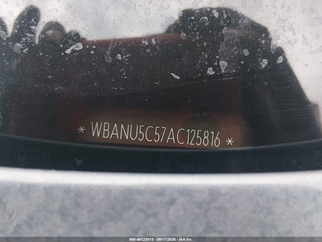 Aukcja sprzedaży 2010 Bmw 528i, vin: WBANU5C57AC125816, numer aukcji: 46123015