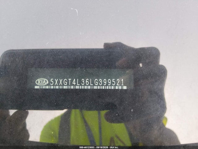 2020 Kia Optima Lx მანქანა იყიდება აუქციონზე, vin: 5XXGT4L36LG399521, აუქციონის ნომერი: 46123053