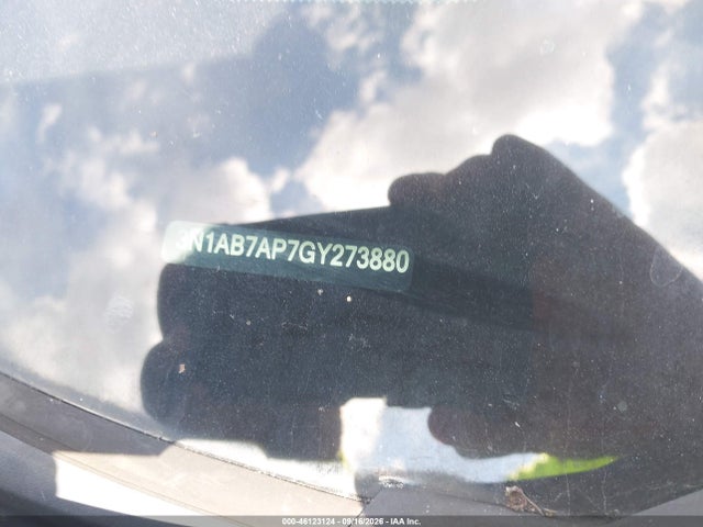 Продажа на аукционе авто 2016 Nissan Sentra Sr, vin: 3N1AB7AP7GY273880, номер лота: 46123124