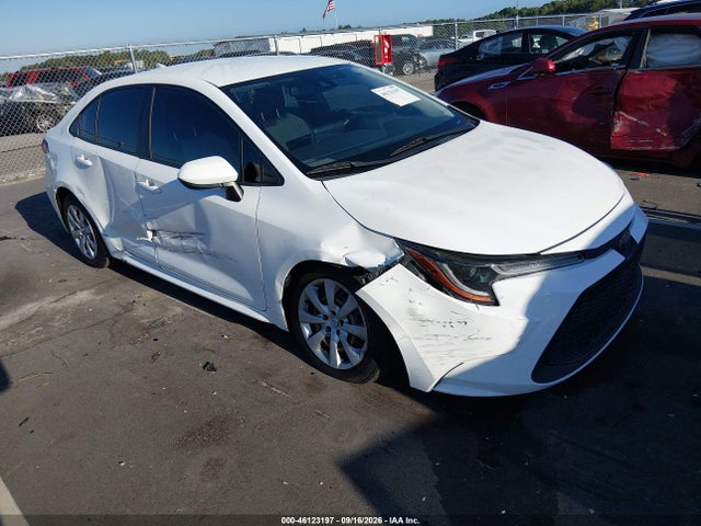 46123197 :رقم المزاد ، JTDEPRAE0LJ082312 vin ، 2020 Toyota Corolla Le مزاد بيع
