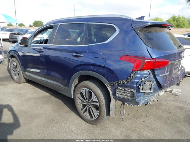 46123198 :رقم المزاد ، 5NMS5CAA1LH227754 vin ، 2020 Hyundai Santa Fe Limited 2.0t مزاد بيع