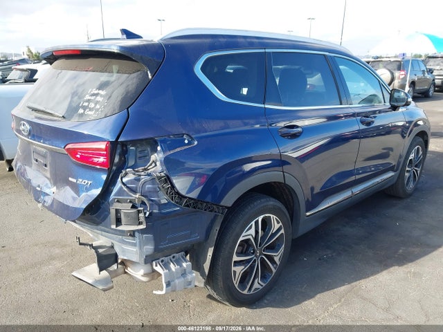 46123198 :رقم المزاد ، 5NMS5CAA1LH227754 vin ، 2020 Hyundai Santa Fe Limited 2.0t مزاد بيع