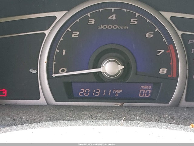 46123208 :رقم المزاد ، 1HGFA16558L072386 vin ، 2008 Honda Civic Lx مزاد بيع