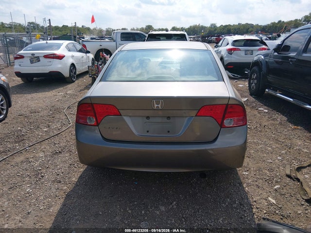 46123208 :رقم المزاد ، 1HGFA16558L072386 vin ، 2008 Honda Civic Lx مزاد بيع